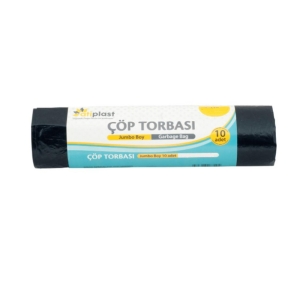 Atiplast 65*80 Büyük Çöp Poşeti 70 Gr Siyah - Görsel 1