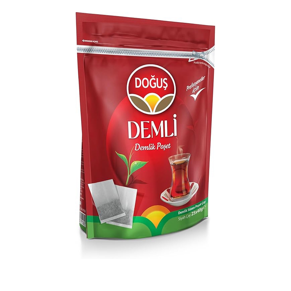Doğuş Karadeniz Tiryaki Demlik Poşet Çay 25*40 Gr