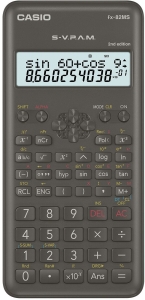 Casio Hesap Makinesi Bilimsel Fx-82Ms - 2 - W - DT - AR Siyah - Görsel 1
