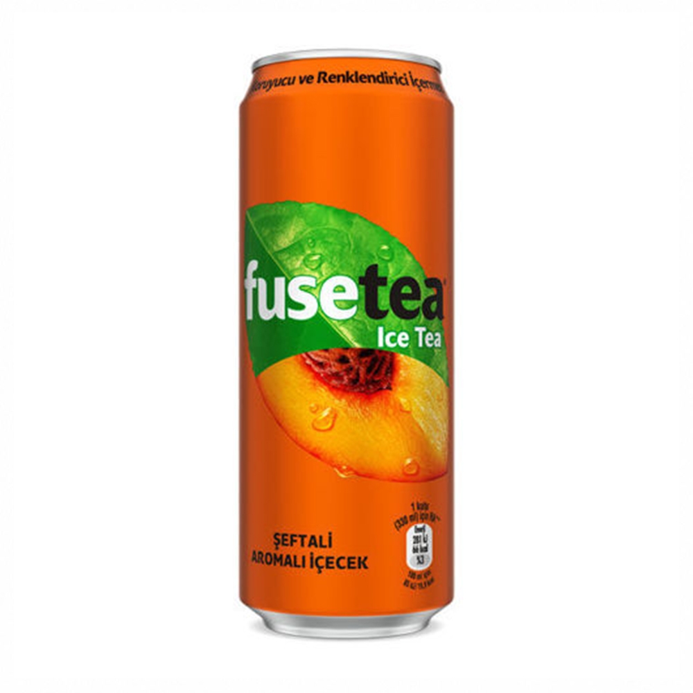 Fuse Tea Şeftali 330 Ml x 12 Adet