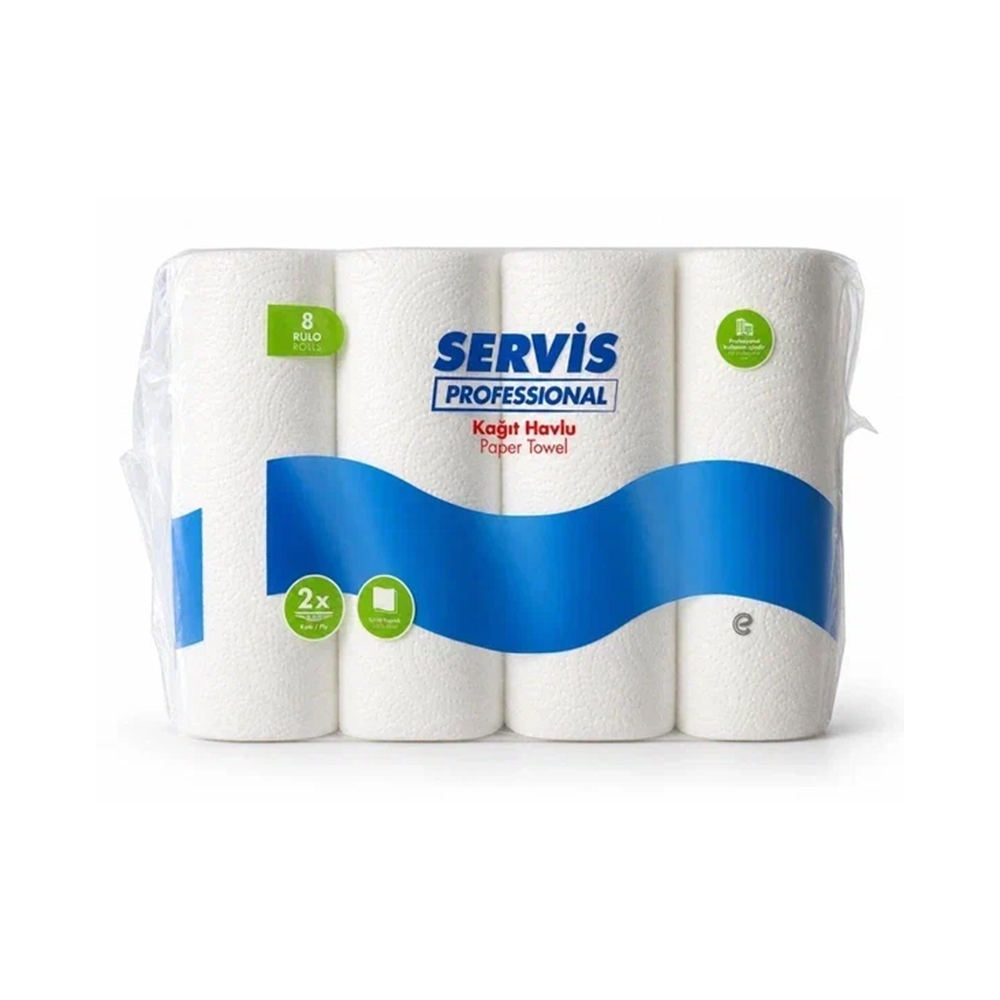 Servis Pro Ev Tipi Kağıt Havlu 8'li