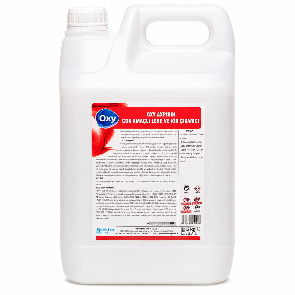 Oxy Çok Amaçlı Leke Ve Kir Çıkarıcı 5 Kg