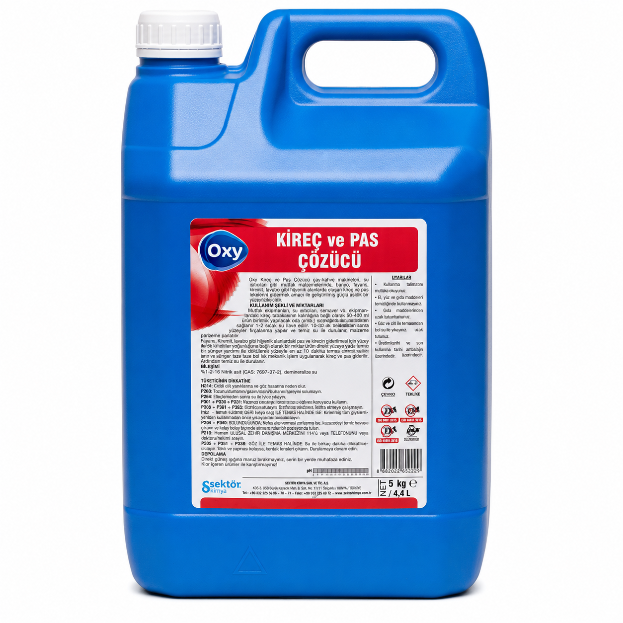 Oxy Kireç Ve Pas Çözücü 5 Kg