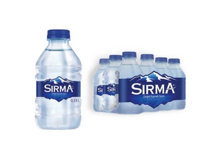 Sırma Pet Şise Su 0,33 Lt 12'Li - Görsel 1