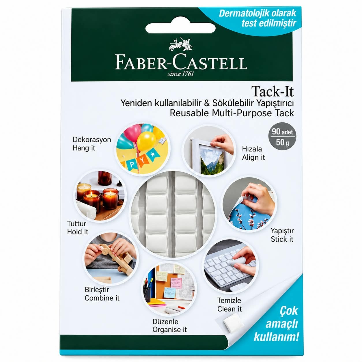Faber Castell Tack -It 50 Gr Beyaz Renk 187064