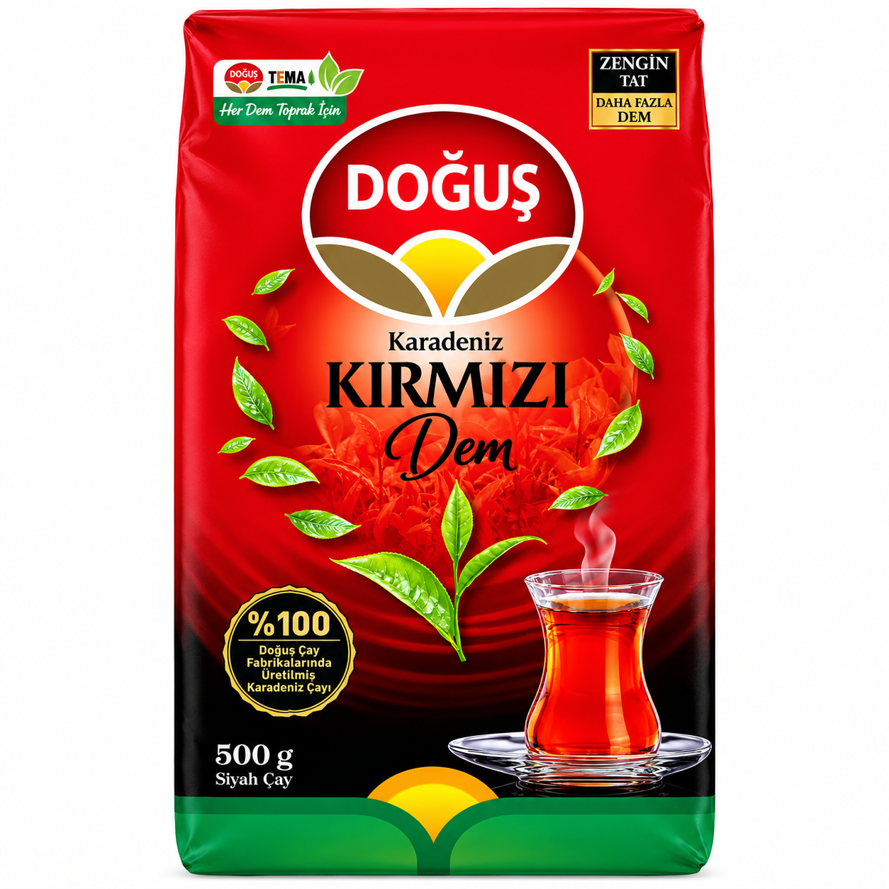 Doğuş Kırmızı Dem Çay 500 Gr